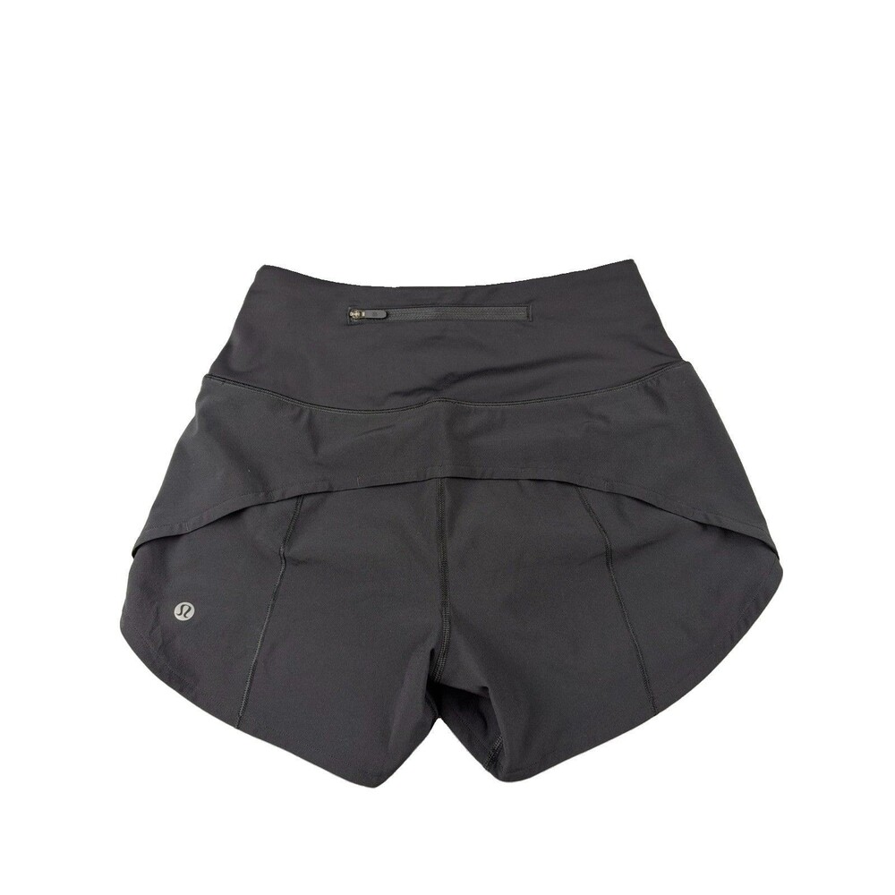 Lululemon Speed Up High-Rise 4” Inseam Lined Short Size 2 Black